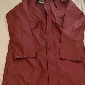 Tretorn Men's Burgundy Raincoat
